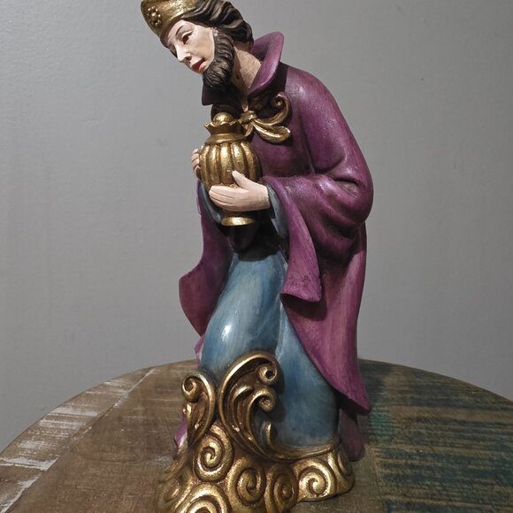 Three Wise Men Nativity Figurines Set – Melchior, Caspar, Balthazar - Picture 3 of 9